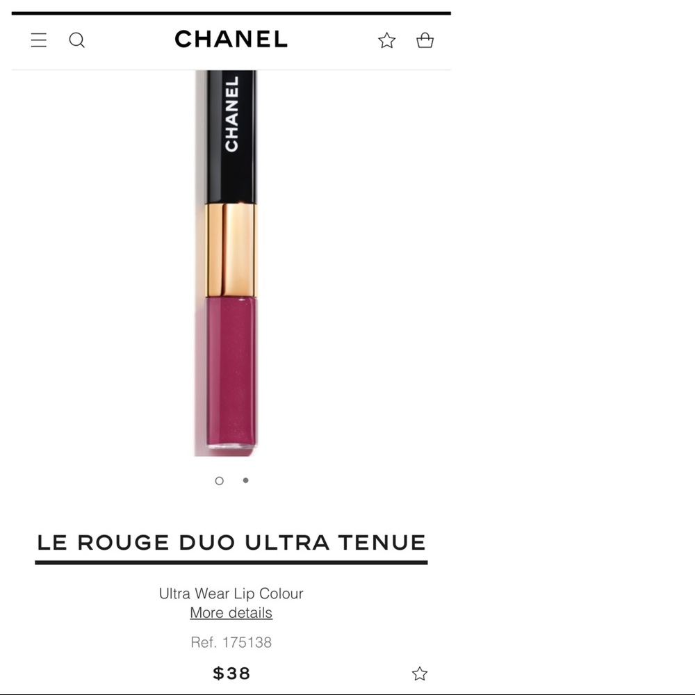 CHANEL ROUGE DUO ULTRA TENUE LIP COLOUR 102
